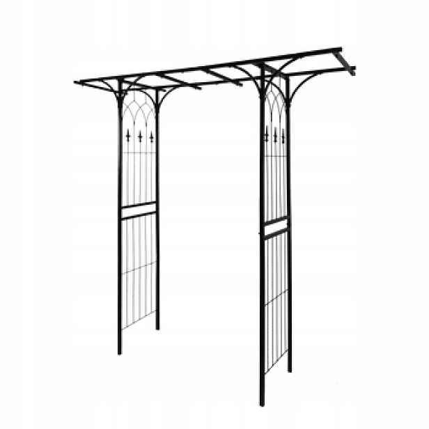 Zahradní Pergola Kovová Jednoduchá, Pevná, Velká