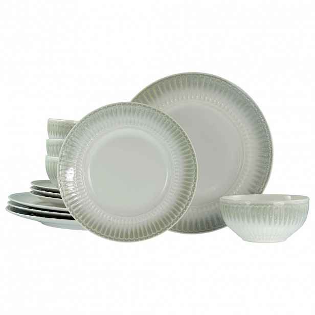 Creatable JÍDELNÍ SOUPRAVA Celadon beige 12dílné