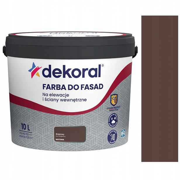 Dekoral Polinit Barva Barva 5L Hnědá