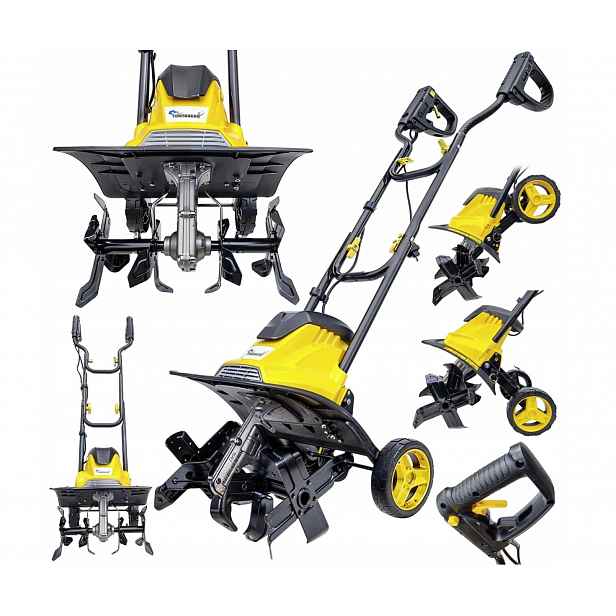 Elektrický kultivátor 2100 W Ondragon záběr 36 cm hloubka 22 cm