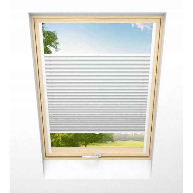 Plisovaná střešní roleta 90 x 90 cm Různé Barvy