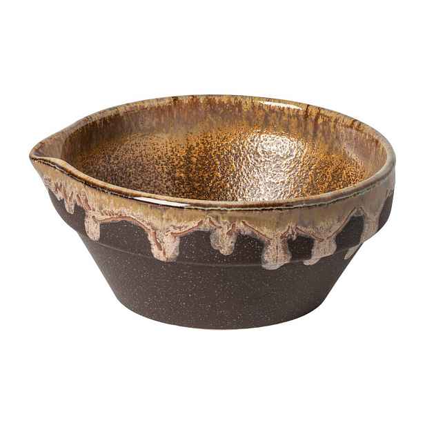 Tmavě hnědá miska z kameniny 870 ml Poterie – Casafina