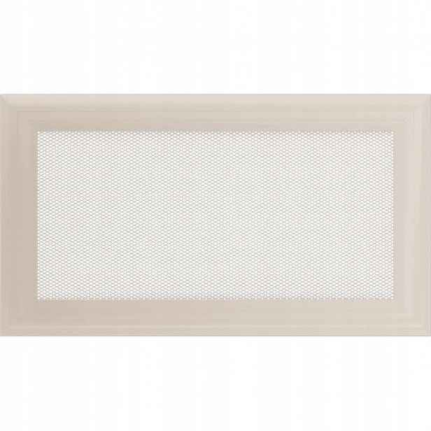 Větrací Krbová Mřížka Malovaná Oskar 17x30 Krémová