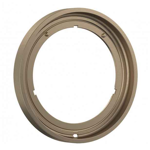 Axor ShowerSelect ID - Prodloužení 17x17 cm, kartáčovaný bronz 13642140