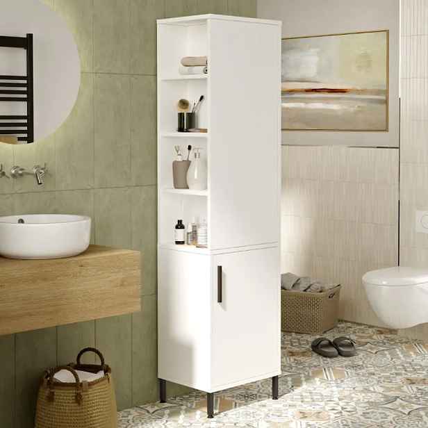 Casarredo Koupelnová skříň VESPER, bílá