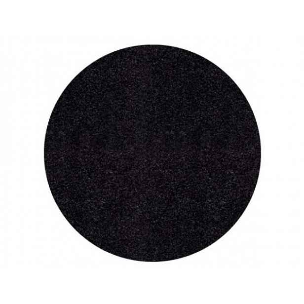 Kusový koberec Life Shaggy 1500 antra kruh