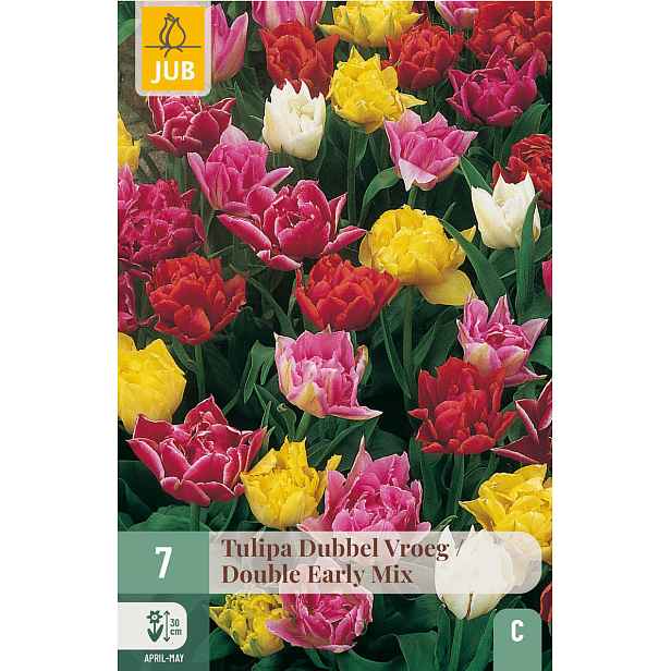 Tulipán Double Early Mix 7 ks