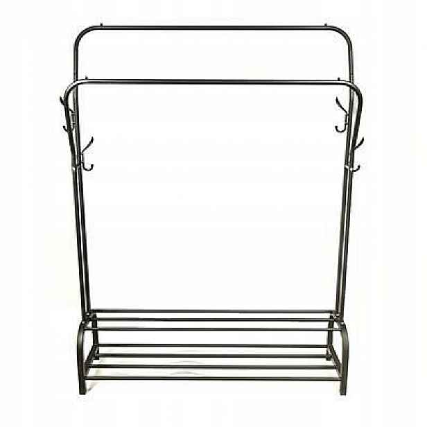 Věšák na oblečení Loft Double černý 110 cm