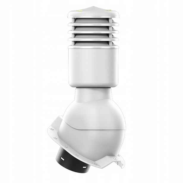 Větrací komín Smartline profil T35 fi 125 mm, zateplený, světle šedý