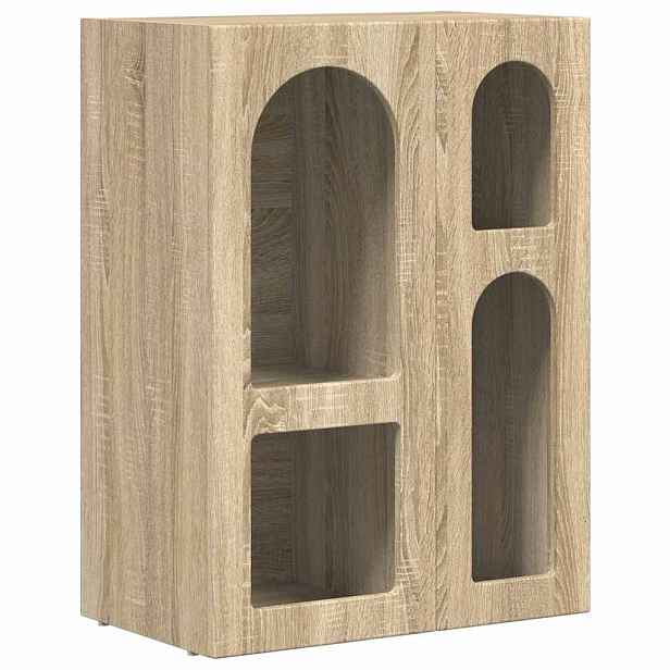 vidaXL Servírovací skříň ELST Sonoma dub 59 x 35 x 80.5 cm