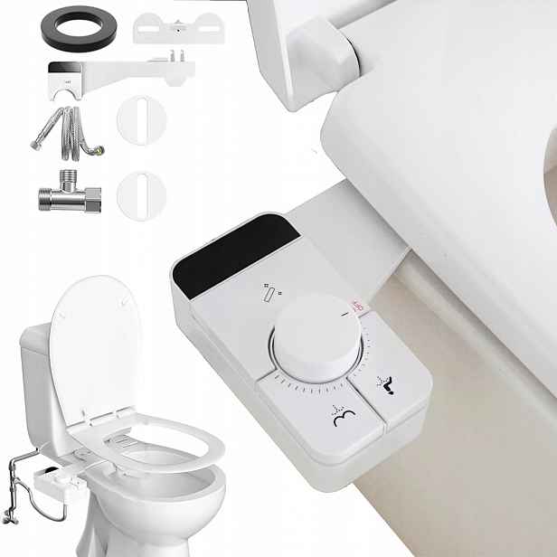 Bidetová Vložka Na Záchod, Nástavec Na Bidet, Smart Bidet, Tryska, Sada Wc