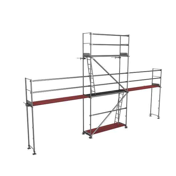 Sestava lešení Plettac PD70 42,4 m2