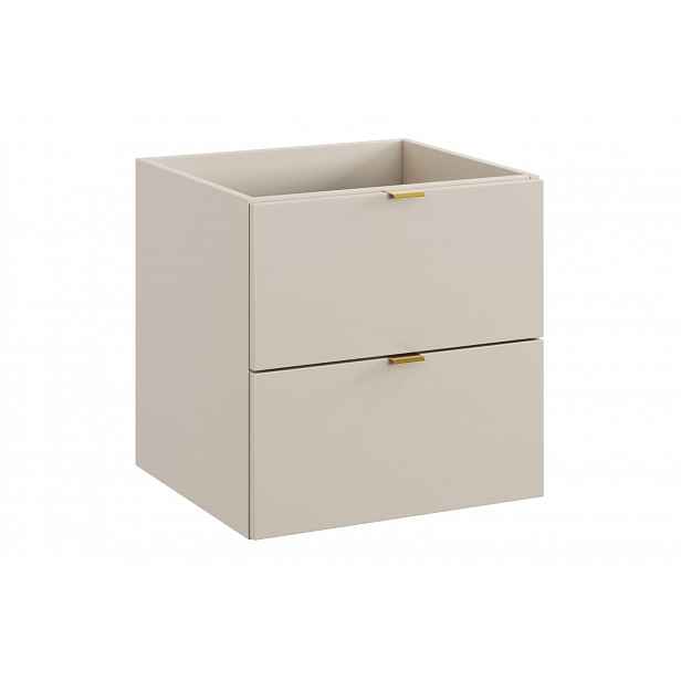 Szafka pod umywalkę 50cm 2 szuflady Dalia Cashmere
