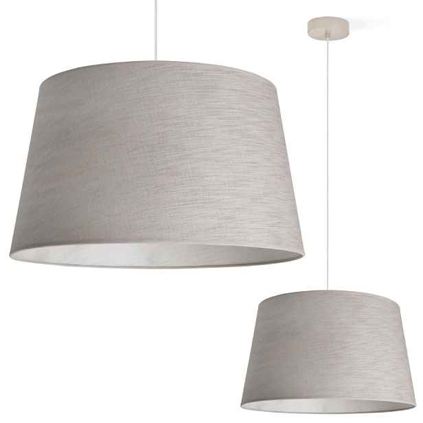 Závěsná Stropní Lampa Lustr S Lněným Stínidlem Boho Béžová Do Kuchyně