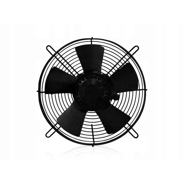 Průmyslový ventilátor do 80 °C s mřížkou IP44, 1700 m³/h, přívod vzduchu 250 mm