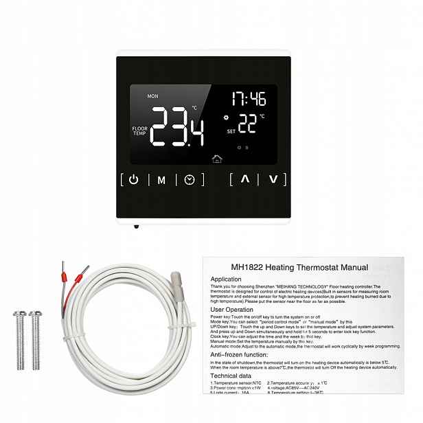 Termostat pro podlahové vytápění MH1822D