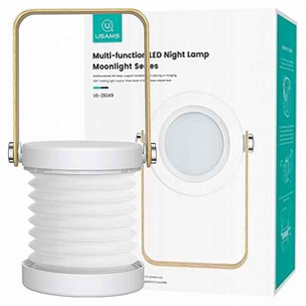 Usams Multifunkční Led Lampička Do Kanceláře Ložnice, 3 Režimy Ovládání
