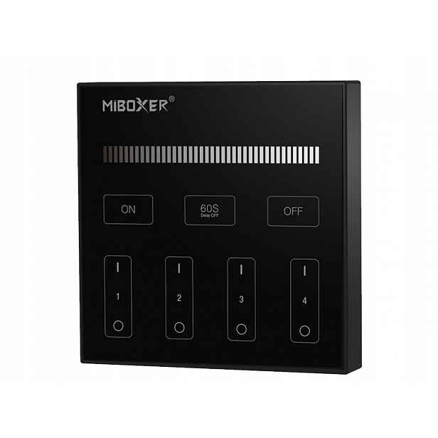 4-zónový nástěnný Panel Milight Led B1 Black