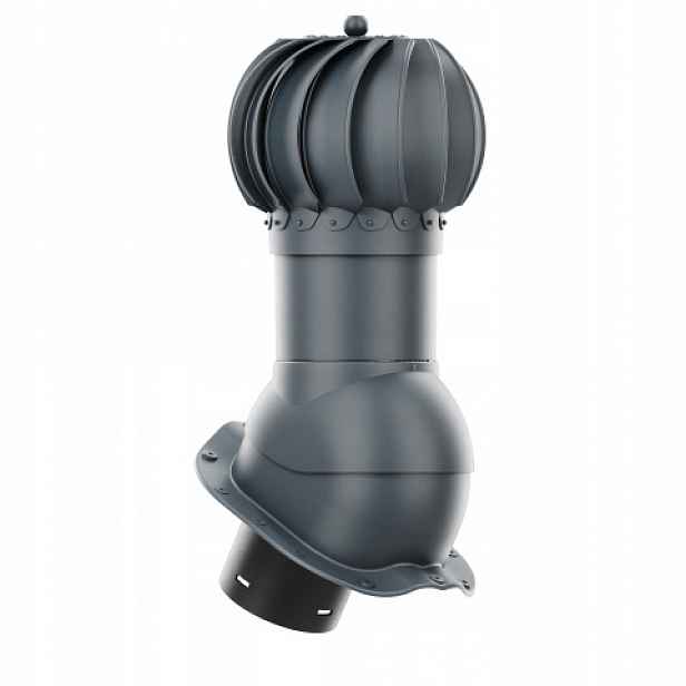 Rotační krb Rotoline profil F fi 150 mm kulatý antracitový