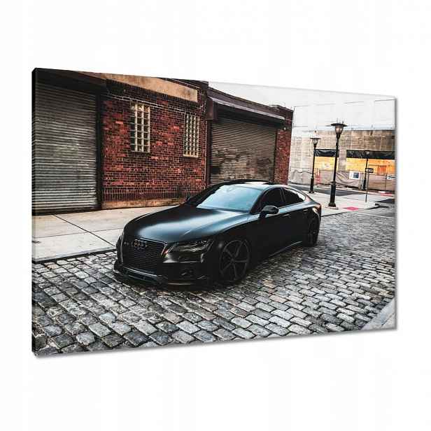Obrazy 100x70 Černé matné Audi