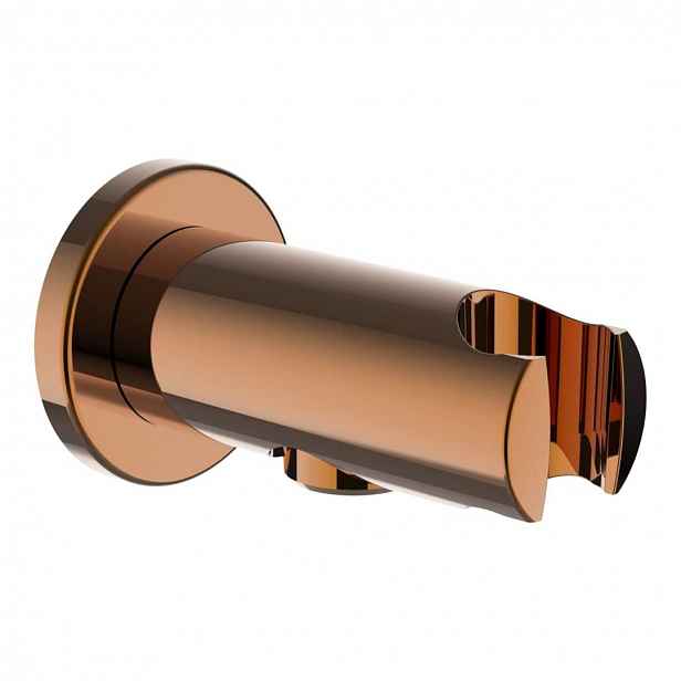Laufen - Sprchové kolínko s držákem, zlatorůžová HF504778465000