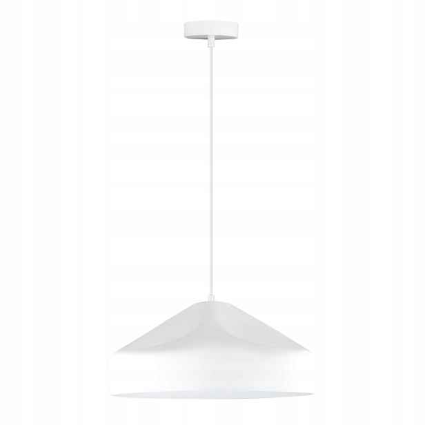 Závěsná lampa nad stůl 150 cm bílá matná 1xE27 20W IP20 Polux