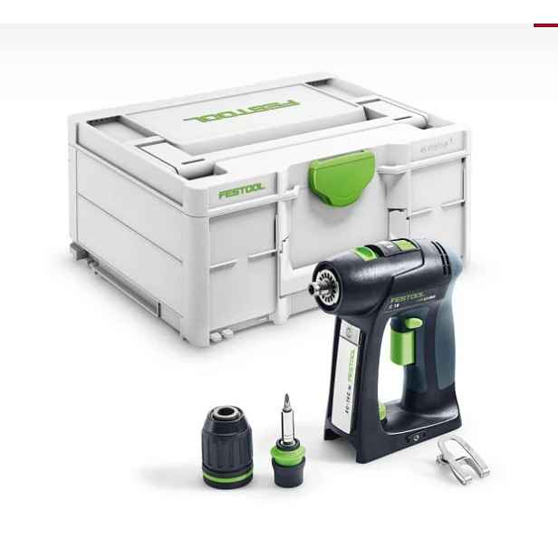 Festool Akumulátorový aku vrtačka C 18-Basic 576434