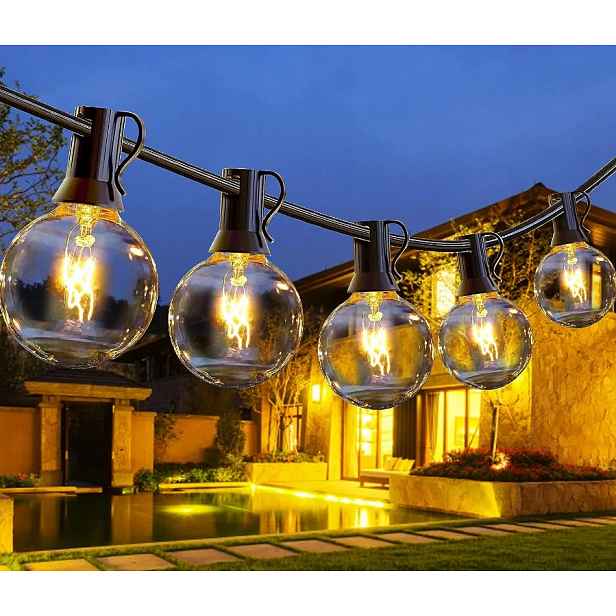 Girlanda Zahradní lampy 7.5 m 25kusů voděodolný světelný řetěz šňůra