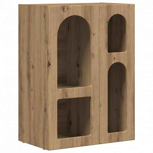 vidaXL Servírovací skříň ELST Artisanový dub 59 x 35 x 80.5 cm