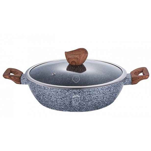 Berlingerhaus Kulatý pekáč s poklicí mramor, 32 cm