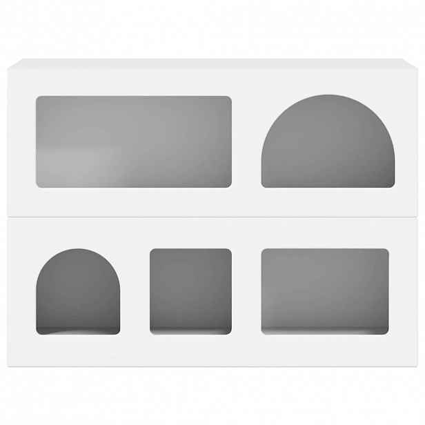 vidaXL Servírovací skříň ELST Bílá 80.5 x 35 x 59 cm Kompozitní dřevo