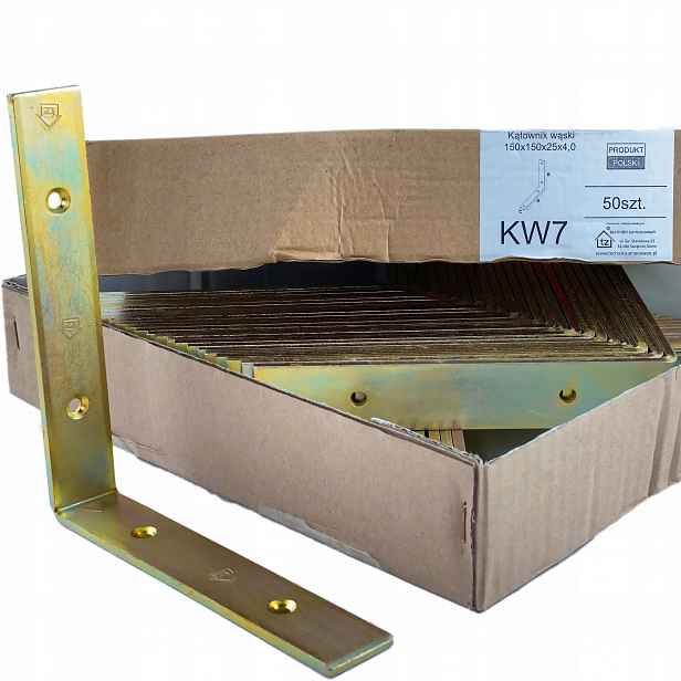 Spojovací úhelník úzký 150x150x25x4,0 KW7 50 Ks