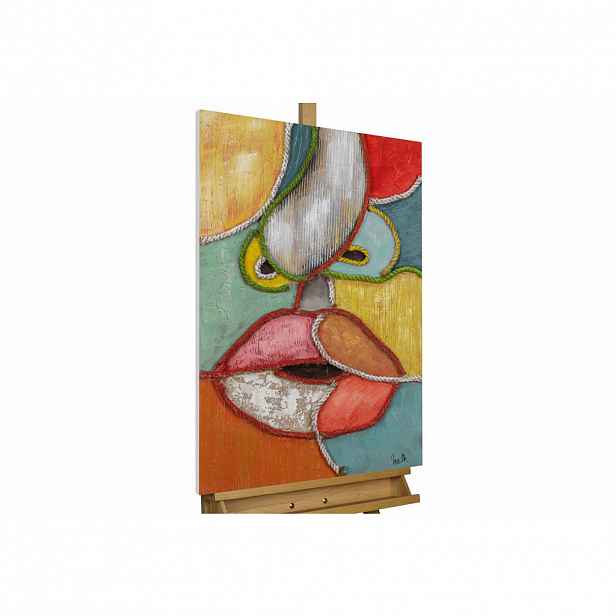KUNSTLOFT RUČNĚ MALOVANÝ AKRYLOVÝ OBRAZ, 60/90 CM