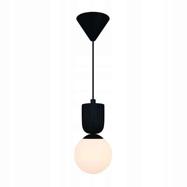 Lampa Převis Pendant Černá Sadie 15 cm Moderní nastavitelná keramika Nordlux