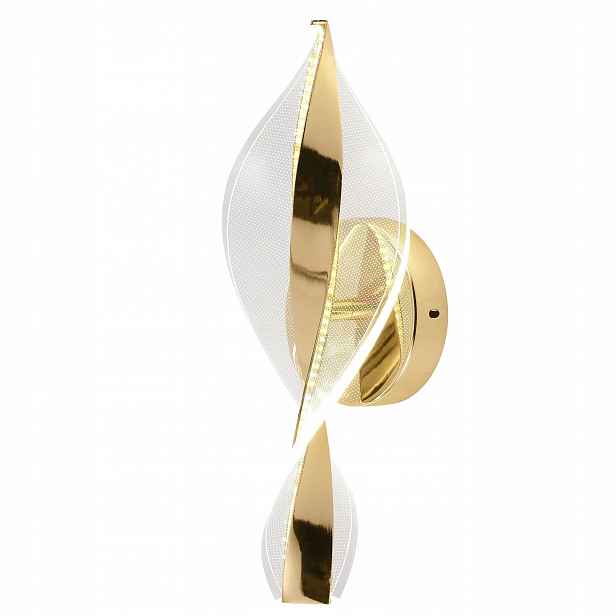 Nástěnná lampa Led Zlatá Moderní Glamour do obývacího pokoje Toolight
