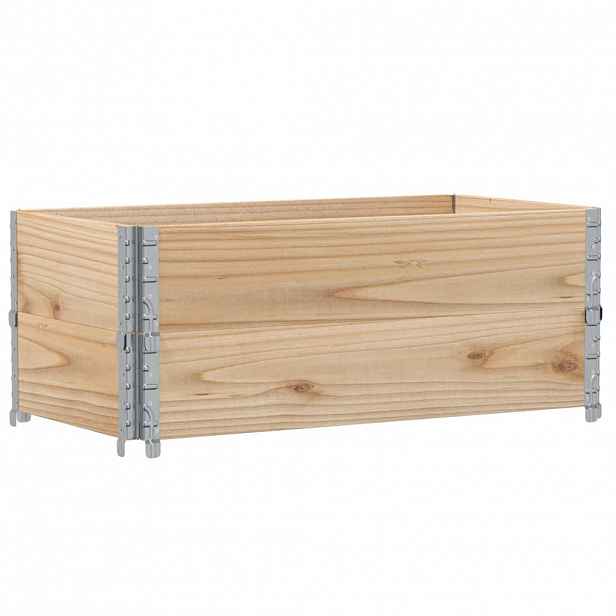 vidaXL Zahradní truhlík 100 x 50 cm masivní borové dřevo