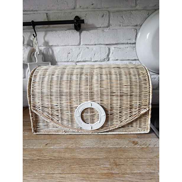 Ratanový chlebník Hampton Bread Box Ring SweetLittleHome