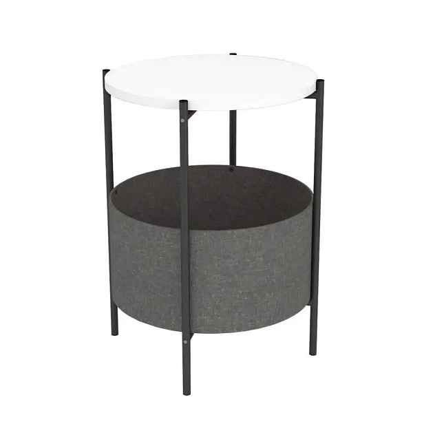 Casarredo Odkládací stolek kulatý JUDITH bílá