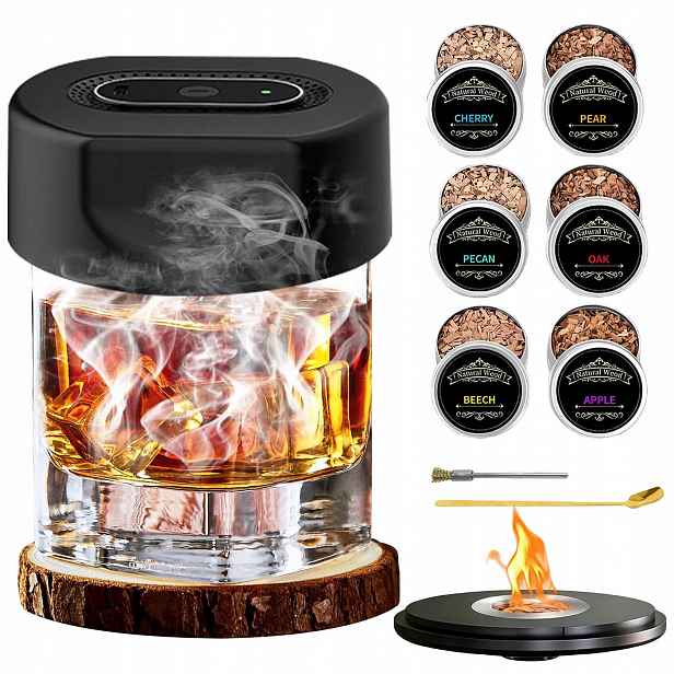 Sada Na Uzení Whisky Smoker Gadget Dárek Pro Přítele Muže
