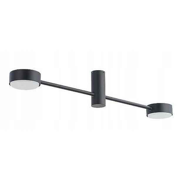 Stropní Svítidlo Orbit Černá 2xGX53 Závěsná lampa do pokoje do obývacího pokoje