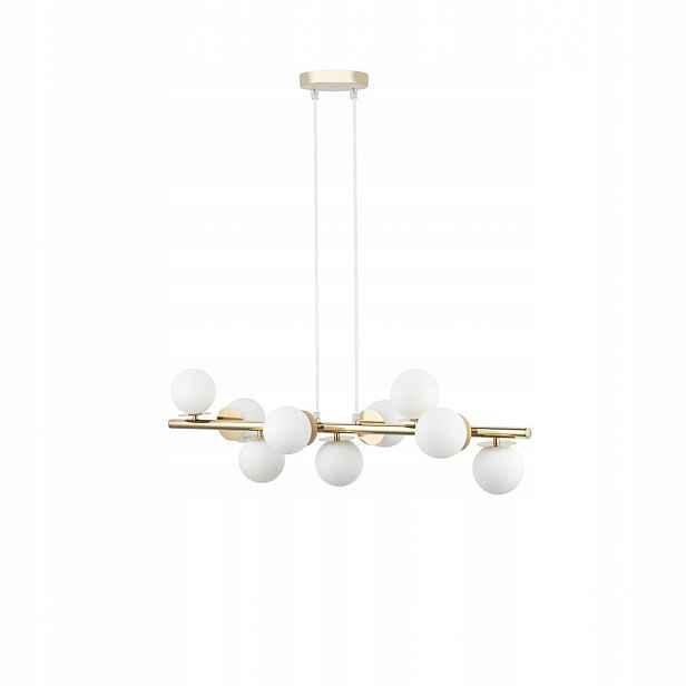 Závěsná lampa Avola Moderní zlatá 9xG9 Nastavitelná 120 cm Sigma Lighting