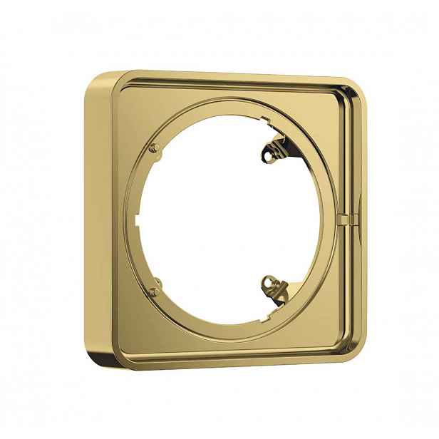 Axor ShowerSelect ID - Prodloužení 17x17 cm, leštěný vzhled zlata 13643990