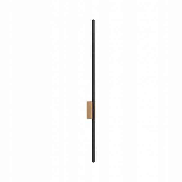 Nástěnné Led svítidlo Flash Wood 108 cm Moderní dřevěné svítidlo z kovu pro Tk Lighting