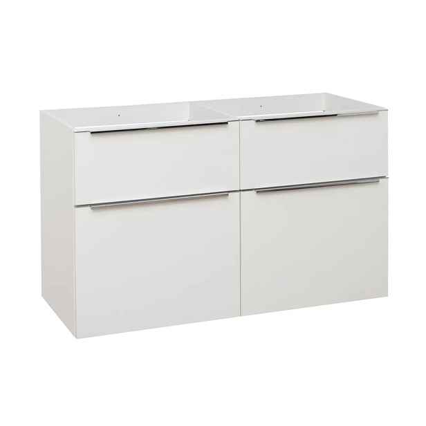 Skříňka umyvadlová EBS Nevio 1 205×700×476 mm bílá lesk NEVIO121BBU