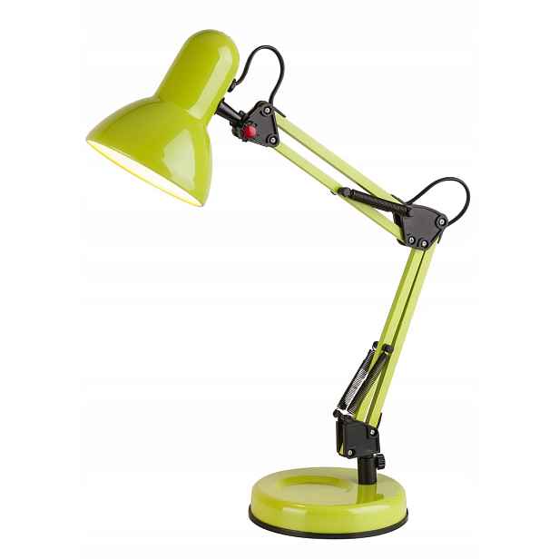 Zelená kreslicí stolní lampa E27 Samson 4178 Rabalux