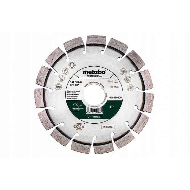Diamantový Kotouč Segmentový Kotouč Na Betonu 125*22.23 MM