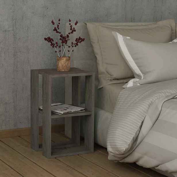 Casarredo Noční stolek LETOILE, tmavá káva