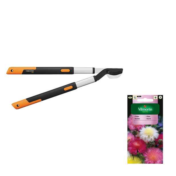 Fiskars Smartfit L86 Zahradní nůžky nůžkový teleskop 66,5-91,5 cm +dárek semena