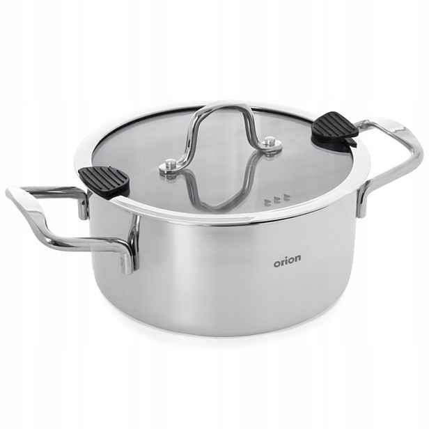 Hrnec Venice 20 CM 3 L Orion Indukce Skleněná Poklice