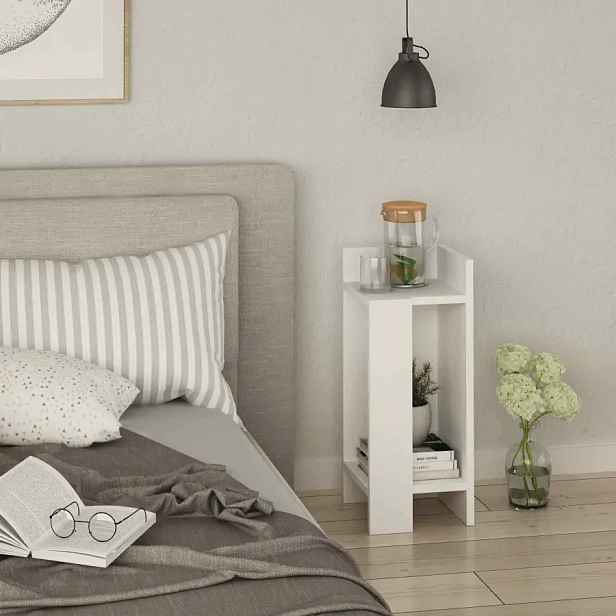 Casarredo EGEUS, noční stolek, bílý